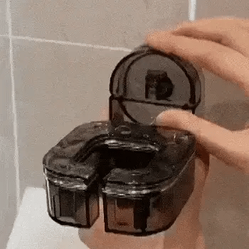 SwivelDry | Boorvrije draaibare föhnhouder – 360° draaibare organizer voor krultangen en badkameropbergers