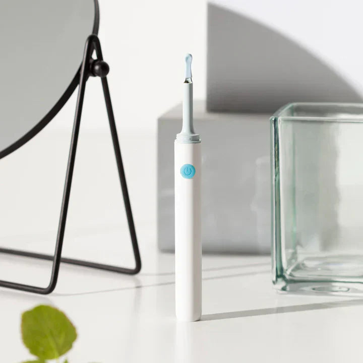 Audicam | Slim apparaat voor het reinigen van oren met camera – Draadloze otoscoop, HD LED-lampje