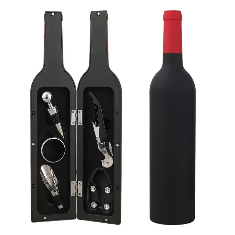 NoblePour | 5-delige elegante wijngeschenkset - eersteklas wijnaccessoires voor wijnliefhebbers