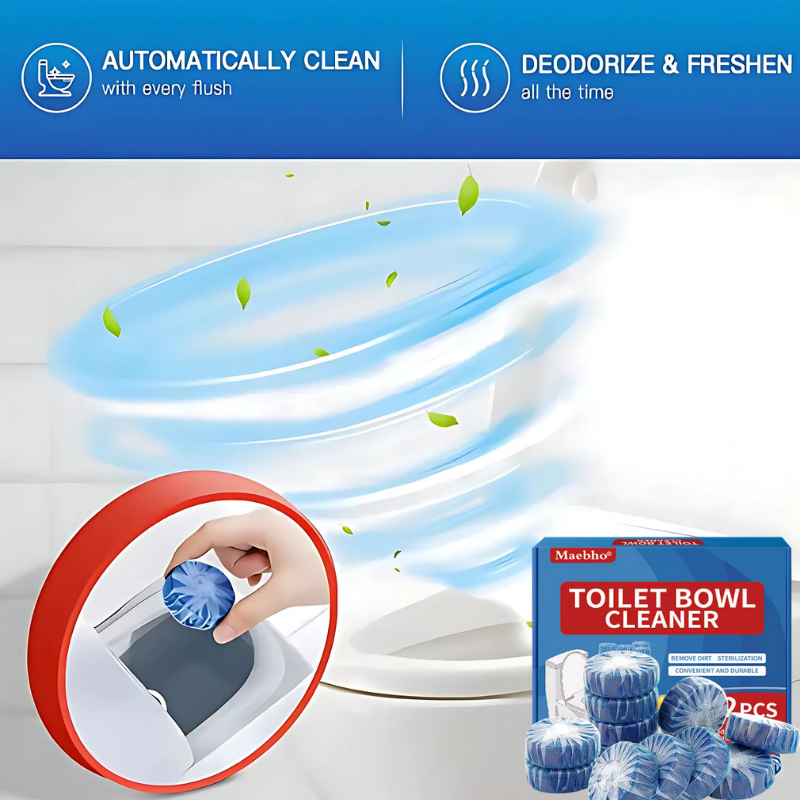 TabMate | Automatische toiletreinigingsblokjes – moeiteloze hygiëne en langdurige frisse geur