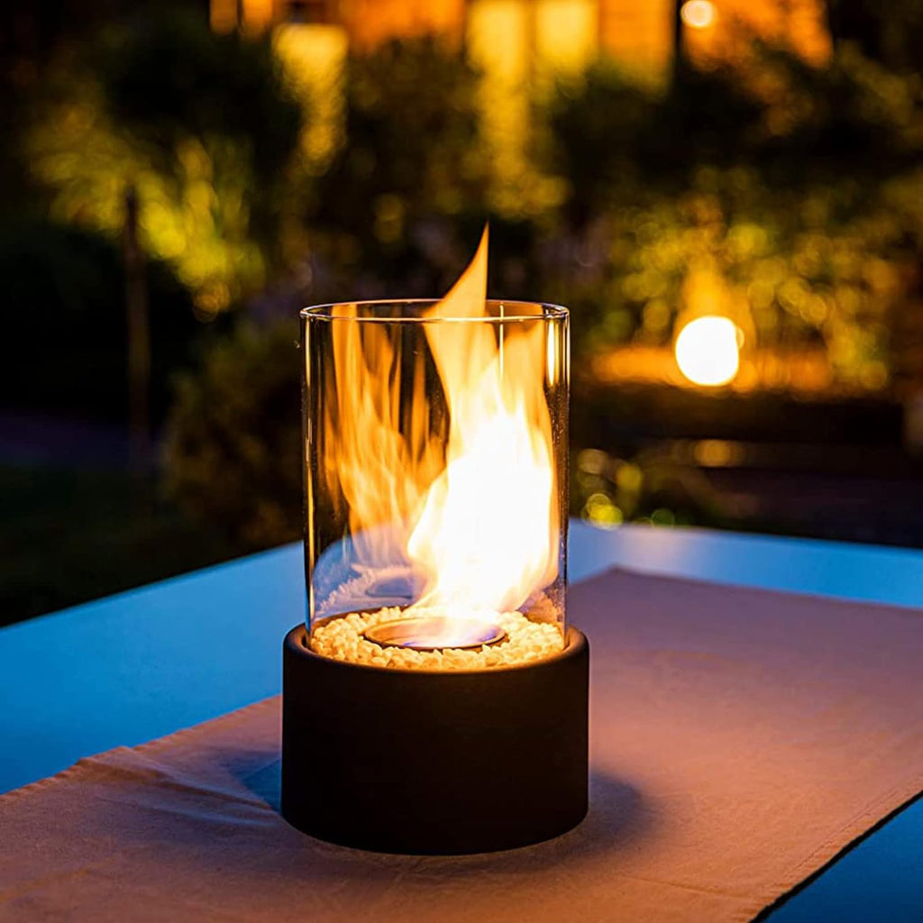 FlamePod | Innovatieve draagbare open haard - vlam olielamp