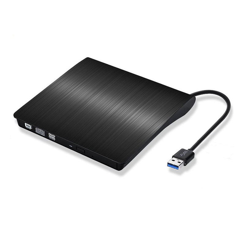 QuickDisc | Draagbare USB-cd-/dvd-drive – snel lezen en schrijven, geschikt voor meerdere besturingssystemen, compact en slim