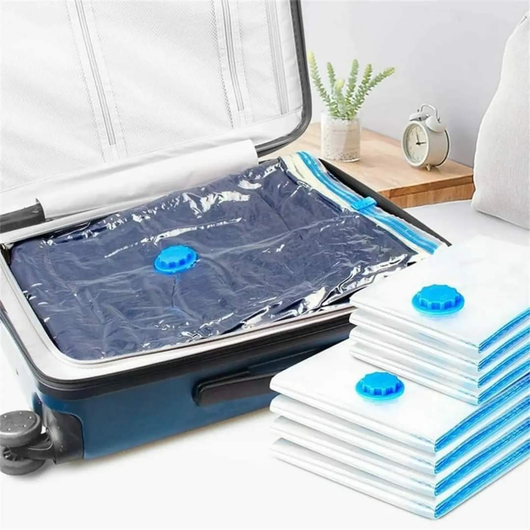 ZipVoid | Vacuüm Opbergzakken met Pomp - Ruimtebespaarder voor Kleding, Dekens, Beddengoed