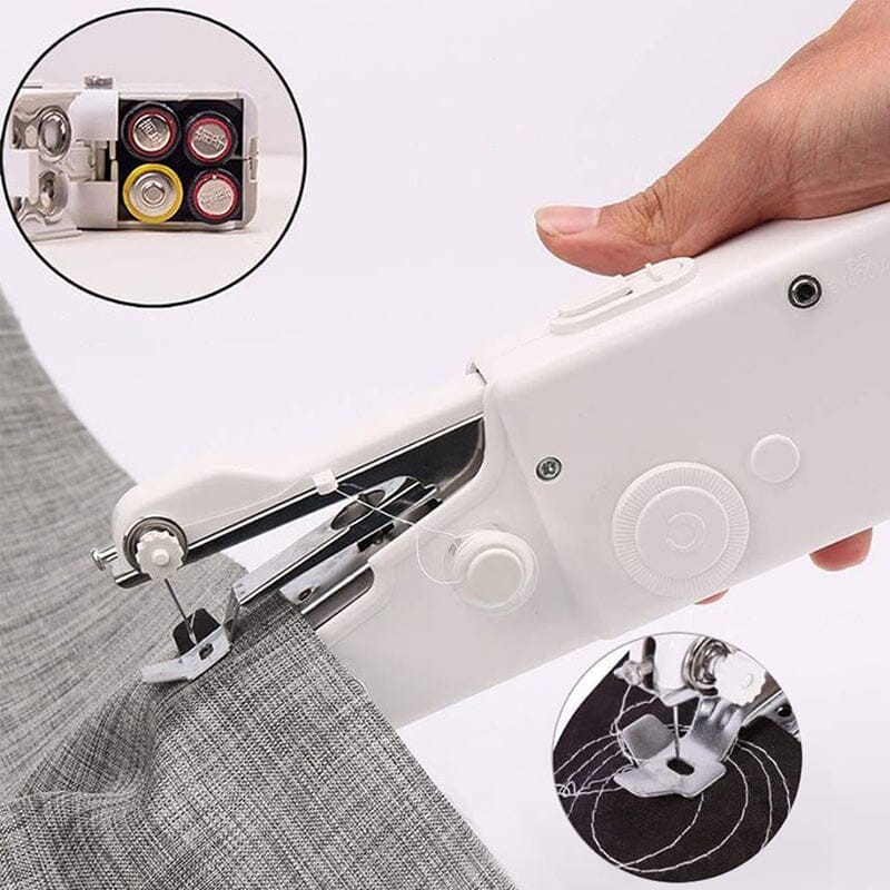 QuickStitch | Draagbare handheld naaimachine - Compact, voor snelle reparaties