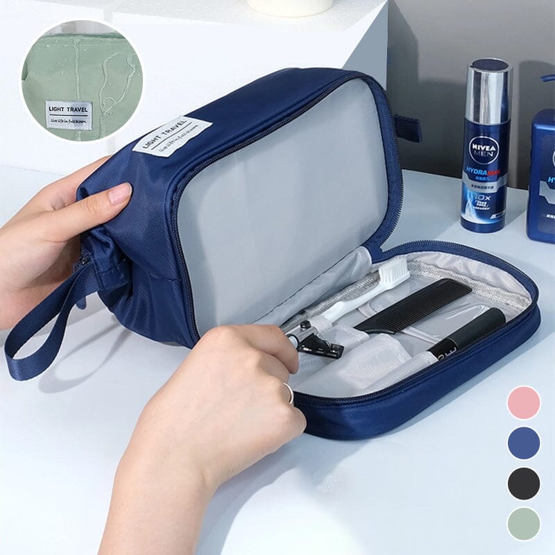 CapaciBag | Grote Waterdichte Toilettas - Ruime Oxford & Nylon Organiser met Droog/Nat Scheiding