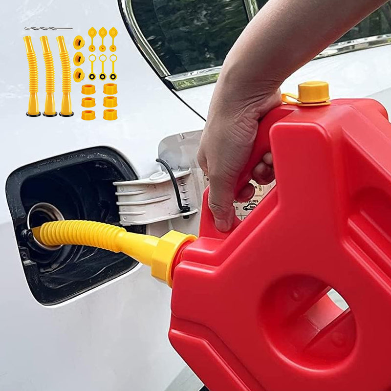 Nozzix | Geüpgradede Brandstofkan Tuit – Flexibele HDPE Tuit, Universele Vervanging