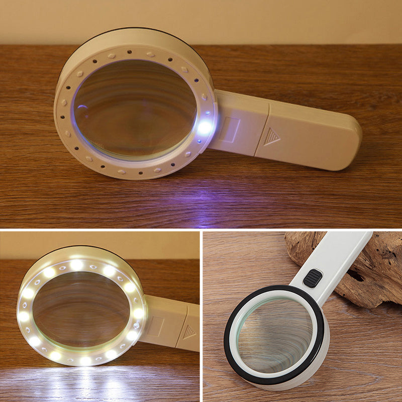 Magniview | 30x Optisch Loepglas met LED-lampje - Handloep met hoog vermogen