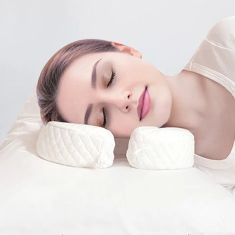DreamSoothe | Ondersteunend schoonheidskussen voor zijslapers - Ergonomisch contourontwerp, huidvriendelijke koelstof