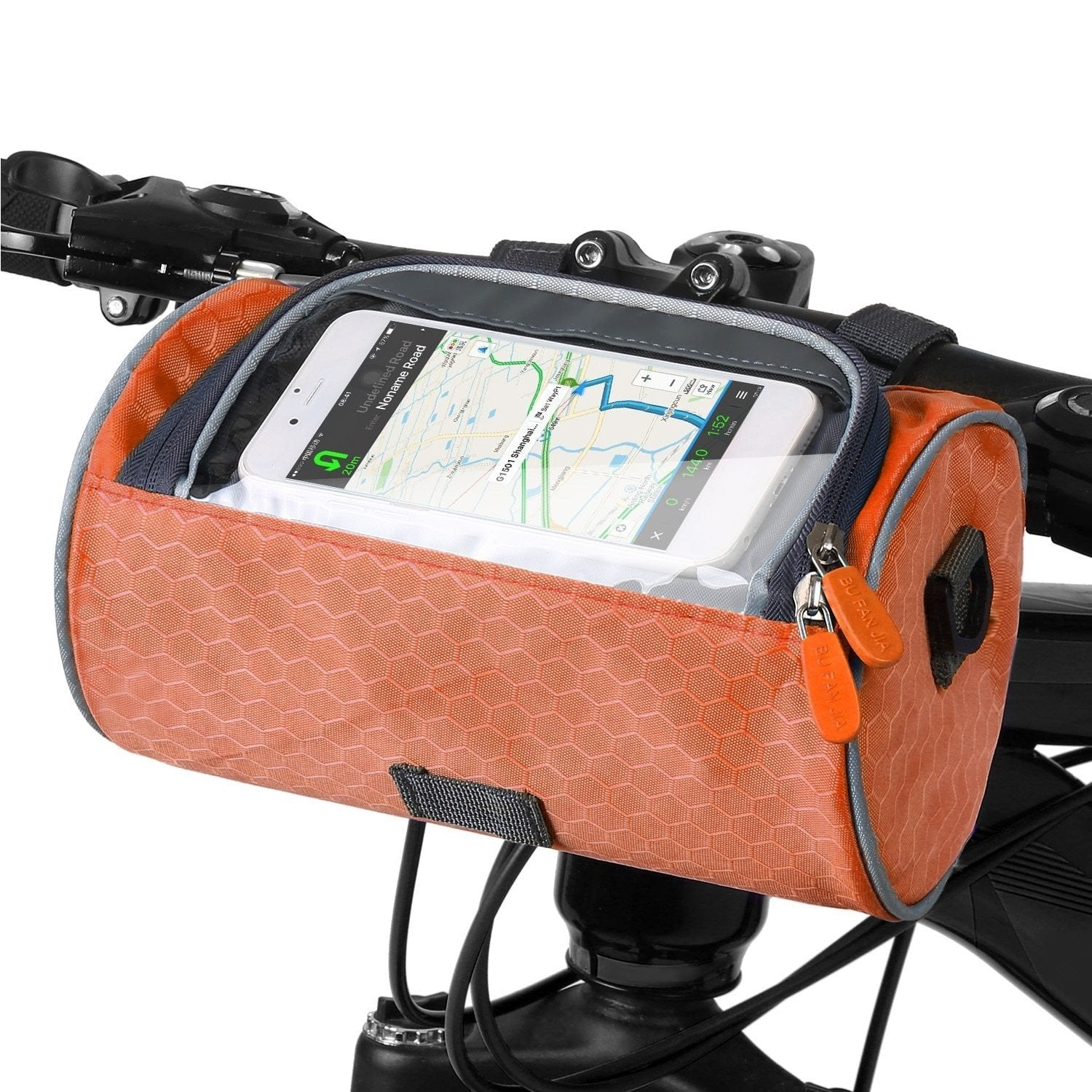 TouchPack | Waterdichte touchscreen-fietstas –  Fietsetui voor smartphones en accessoires