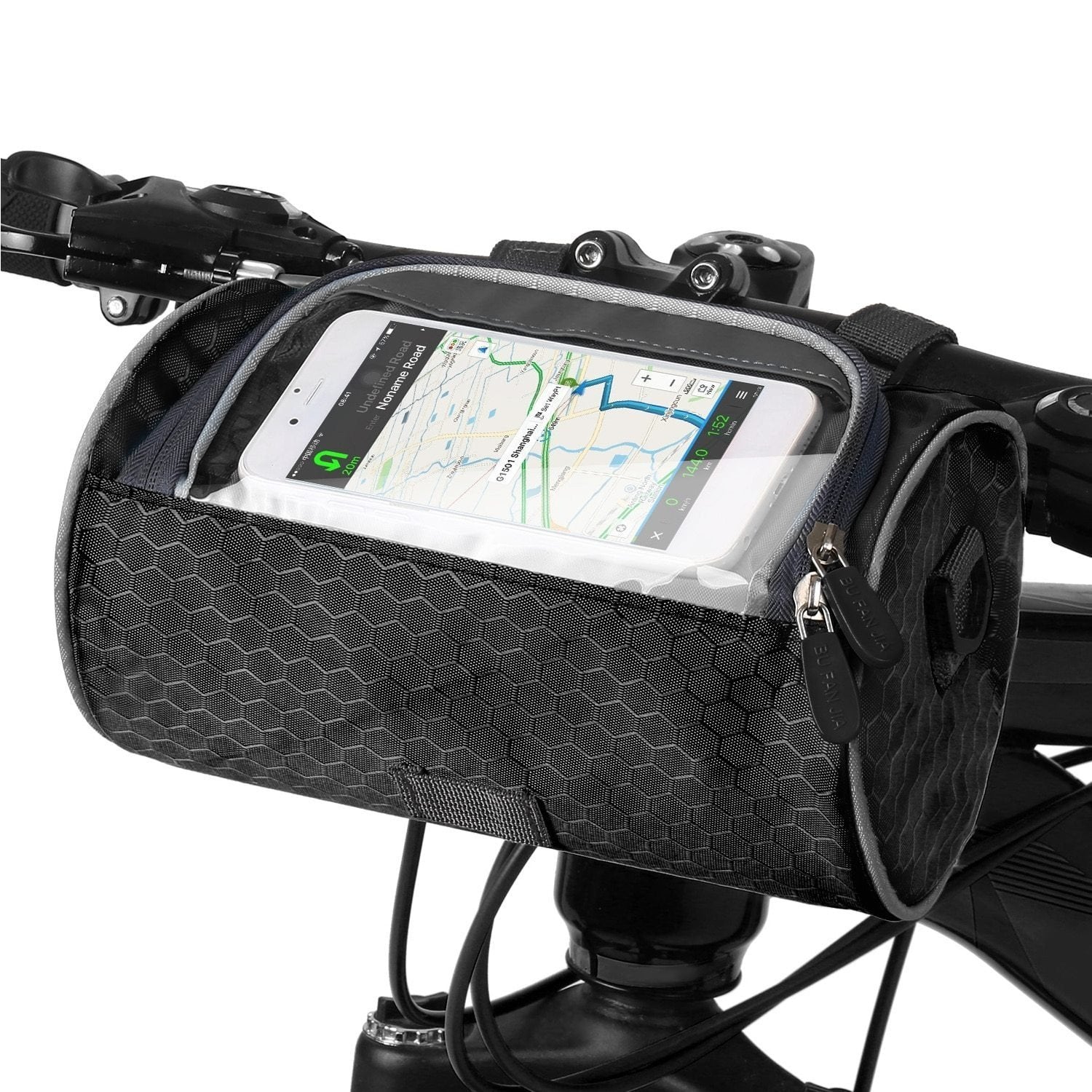 TouchPack | Waterdichte touchscreen-fietstas –  Fietsetui voor smartphones en accessoires