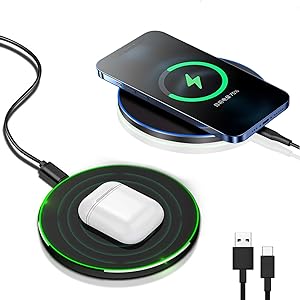 AmpPad | 30 W draadloze snellader – USB-C-laadstation