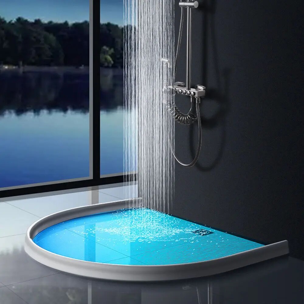 WaterBlock | Siliconen doucheafsluiting voor waterdichte bescherming - Eenvoudige installatie & duurzaam voor badkamers