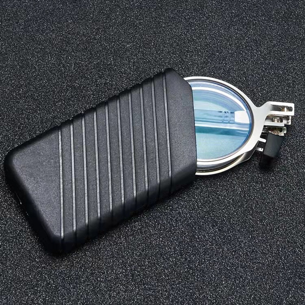 FoldSight | Ultralichte opvouwbare leesbril – bescherming tegen blauw licht, zakformaat met draagtasje