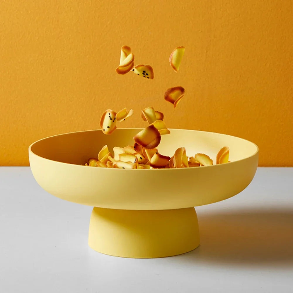 VitaBowl | Moderne fruitschaal met afvoersysteem – Decoratief middelpunt voor op het aanrecht of de eettafel