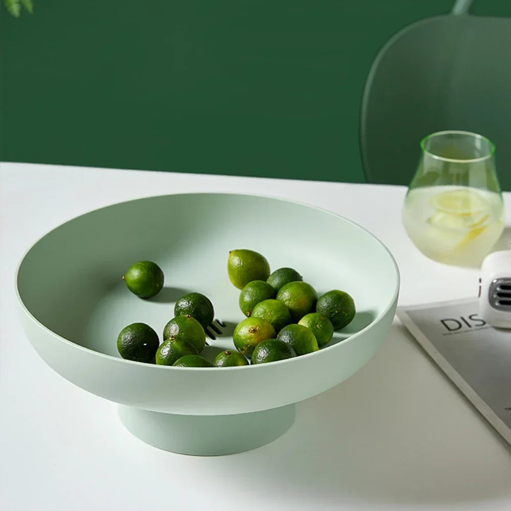 VitaBowl | Moderne fruitschaal met afvoersysteem – Decoratief middelpunt voor op het aanrecht of de eettafel