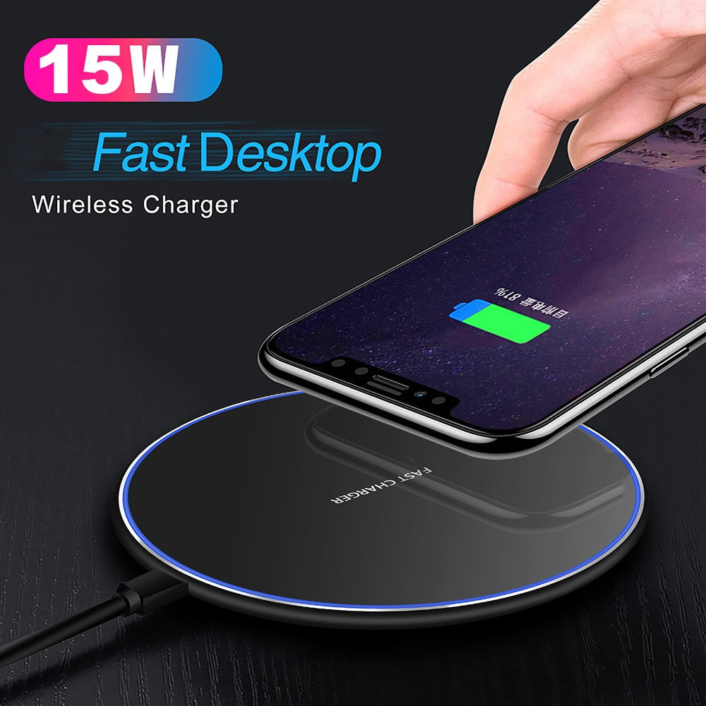 AmpPad | 30 W draadloze snellader – USB-C-laadstation