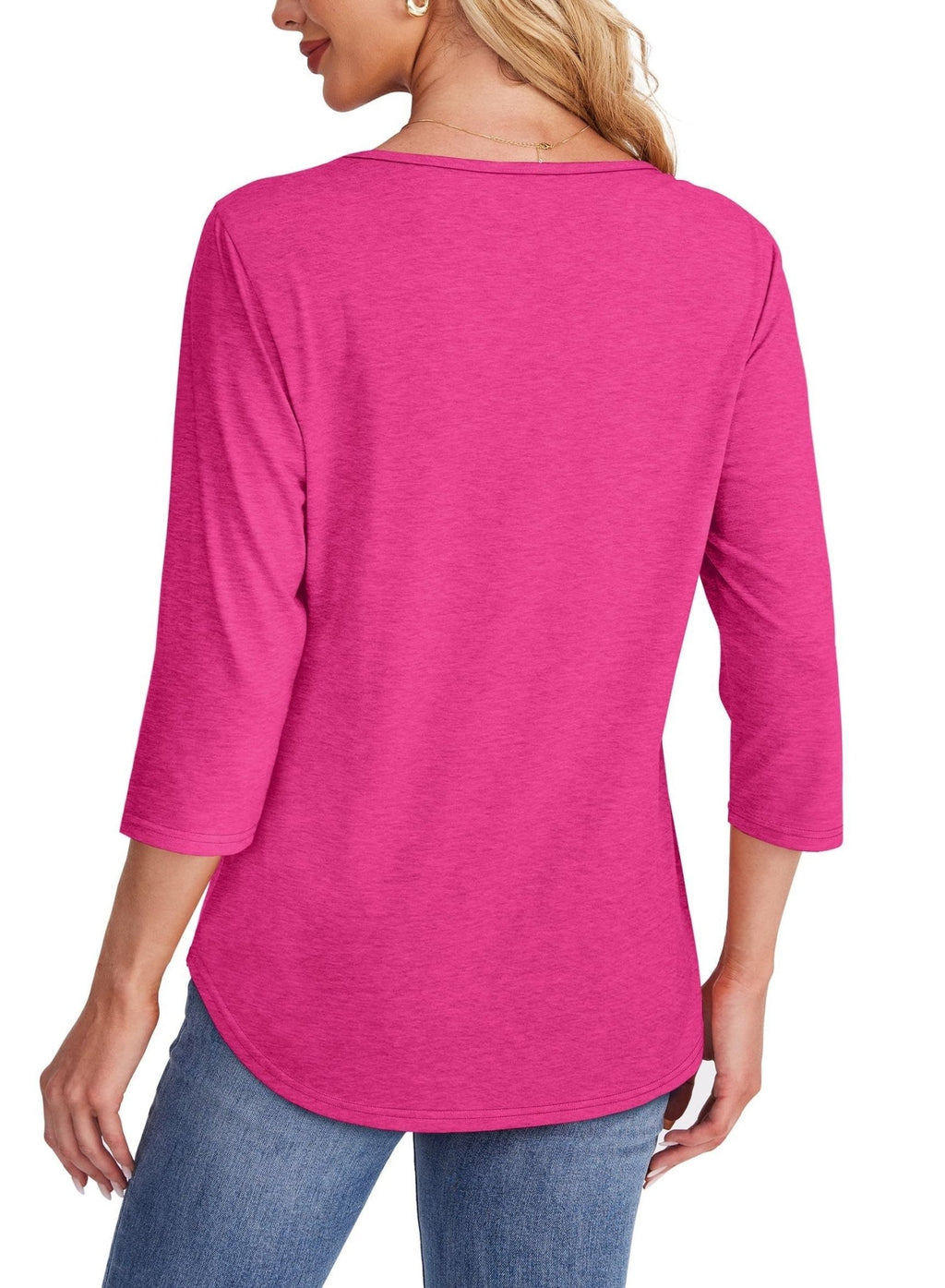 Nemi | Stijlvolle plooibluis voor dames – Elegante casual blouse met lange mouwen
