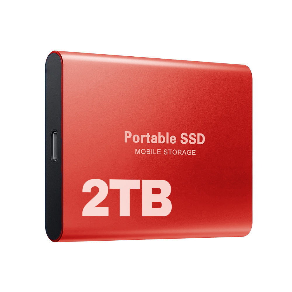HyperDisk | 2 TB draagbare SSD – Snelle externe harde schijf, schokbestendig, voor pc en laptop