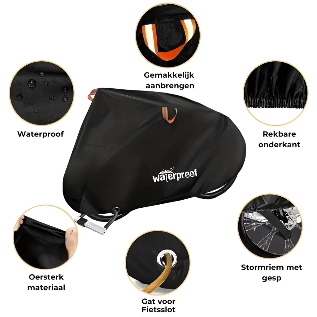 RideShield | 3-laags waterdichte fietshoes – Duurzaam, bescherming tegen regen, sneeuw en stof
