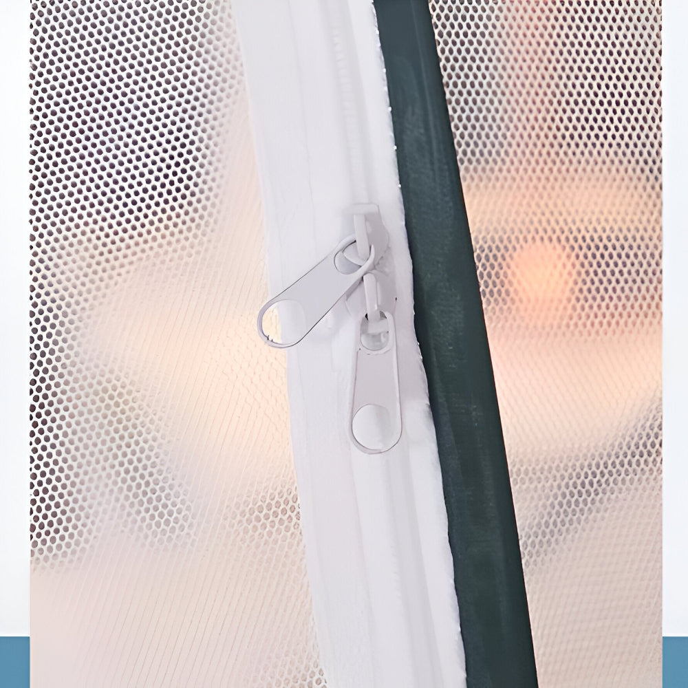MosquiGuard | Opvouwbaar Groot Rond Anti-Muggen Net – Polyester & Glasvezel