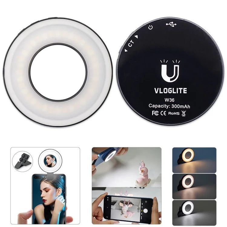 RingAura | Magnetische telefoonringverlichting voor selfies en videogesprekken