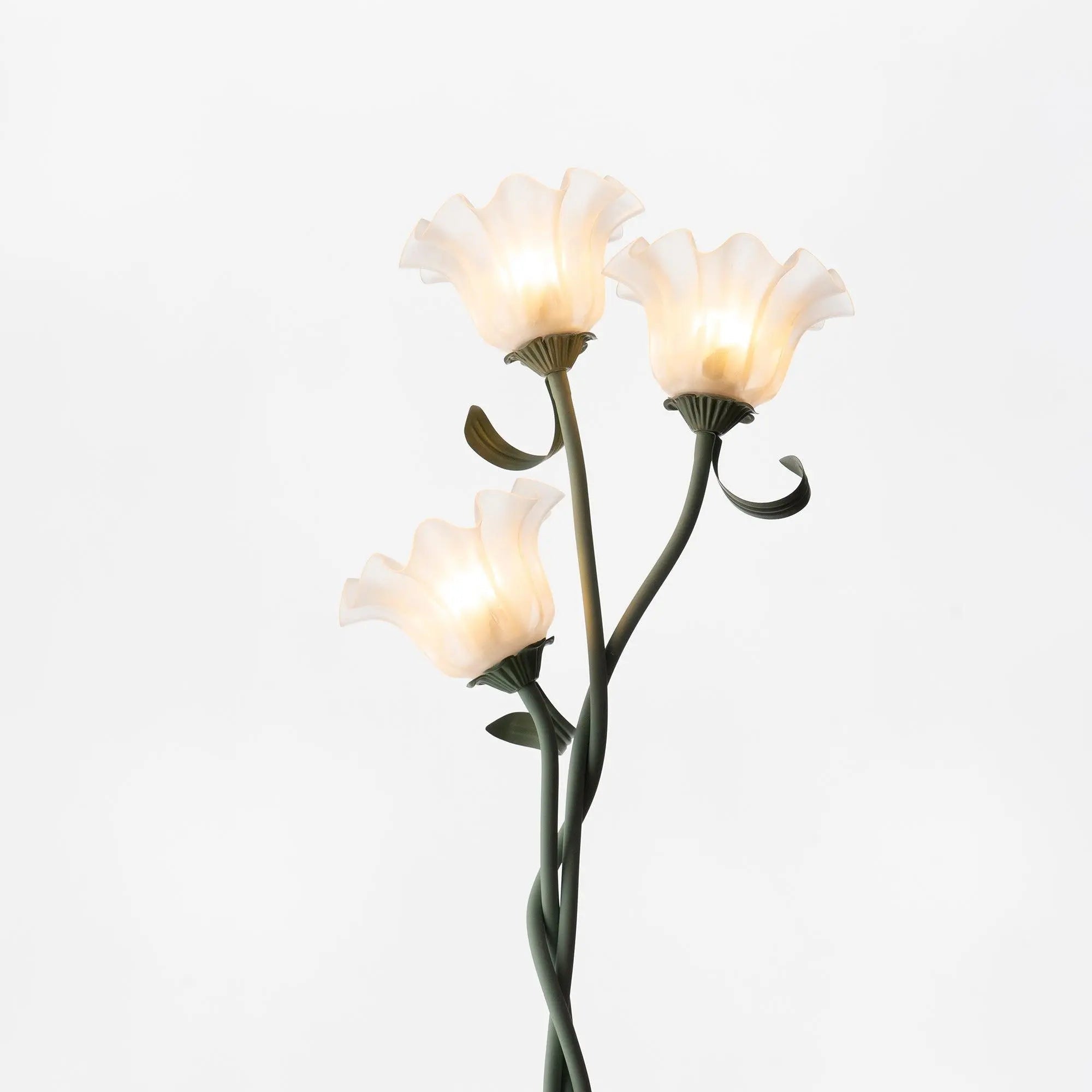 BlossomLight | Elegante serene Bell bloemen Vloerlamp