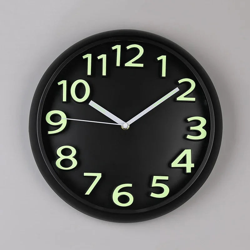 MonoClock | Moderne Minimalistische 3D Wandklok - Grote Decoratieve Woonklok, Eigentijds Ontwerp