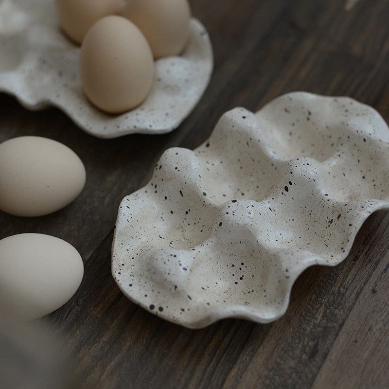 EggGrove | Nordic eierrek van hars - Creatieve keuken organizer, duurzaam materiaal van hars