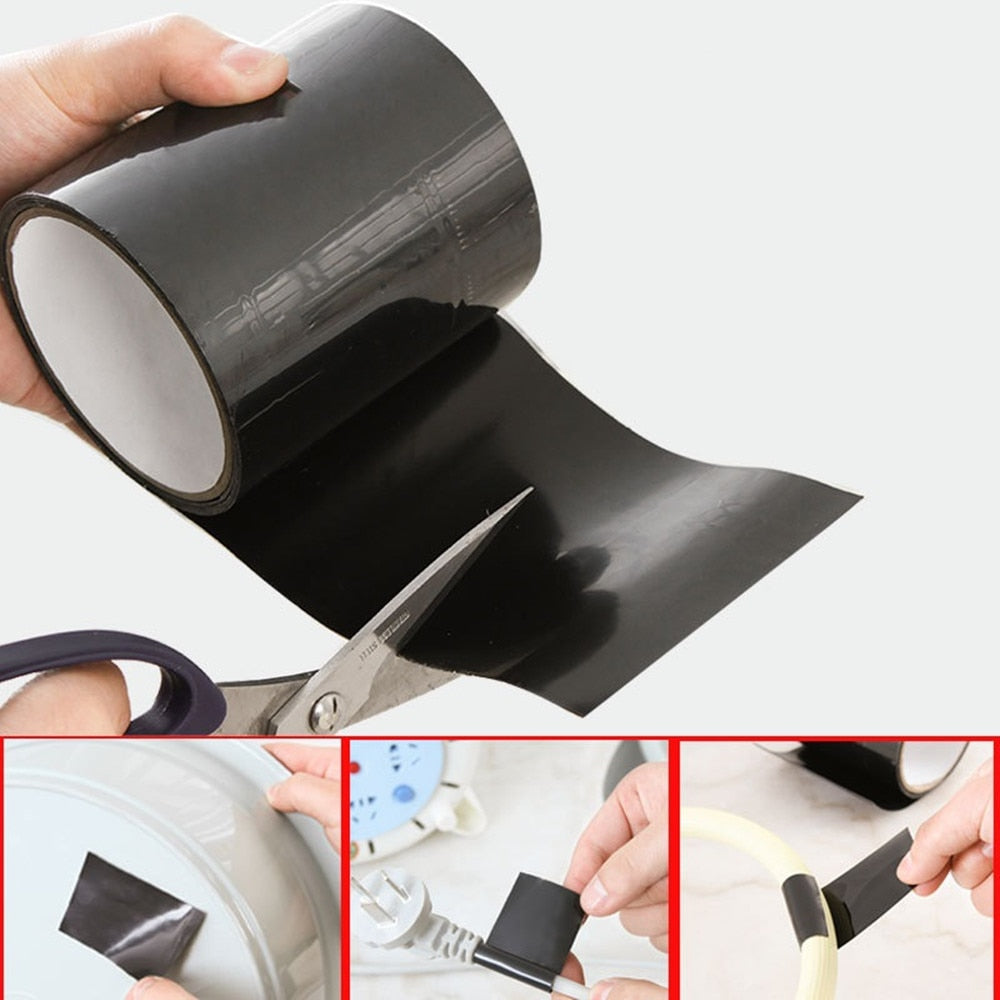 TuffSeal | 2-Pack Waterdichte Reparatietape - Heavy Duty Lekdichting, Sterke Kleefstof