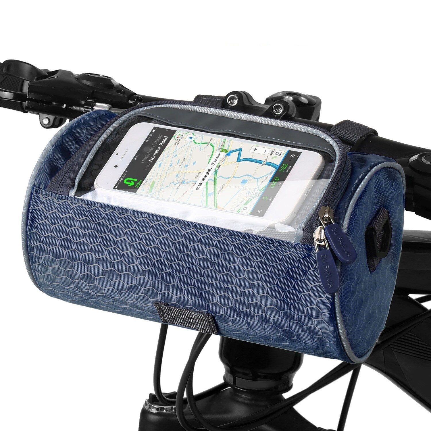TouchPack | Waterdichte touchscreen-fietstas –  Fietsetui voor smartphones en accessoires