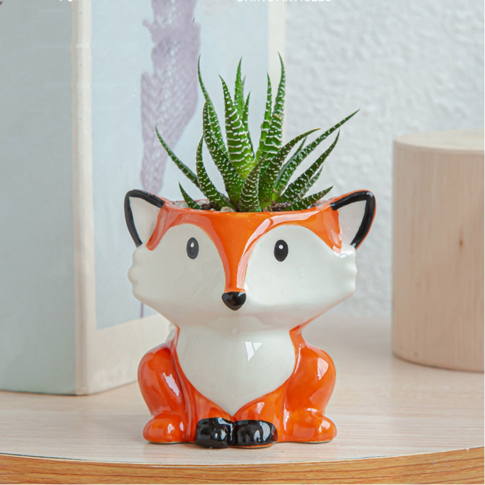 SnuggleSprouts | Dieren Succulent Potten - Schattige Keramische Plantenpotten, Handgemaakte Decoratieve Plantenbakken
