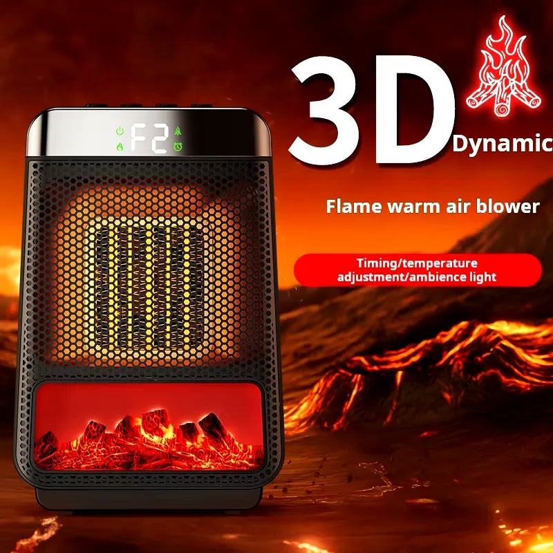 PowerWarm | Draagbare elektrische verwarming – Energiezuinig, snelle verwarming, compact en veilig voor thuis