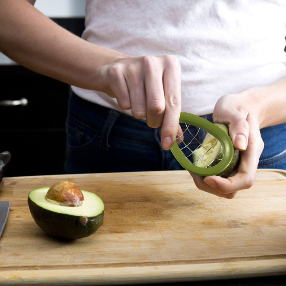 Slico | Slimme avocadosnijder – snel snijden, ontpitten en leegscheppen Keukengadget