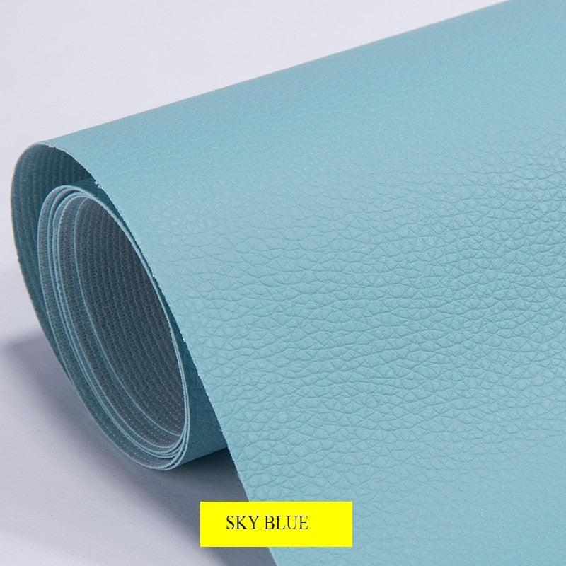 LeatherFix | Zelfklevende leerreparatieset voor banken, sofa's, autostoelen en meer