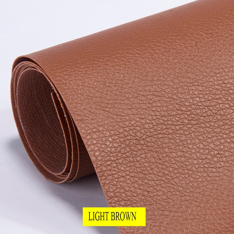 LeatherFix | Zelfklevende leerreparatieset voor banken, sofa's, autostoelen en meer