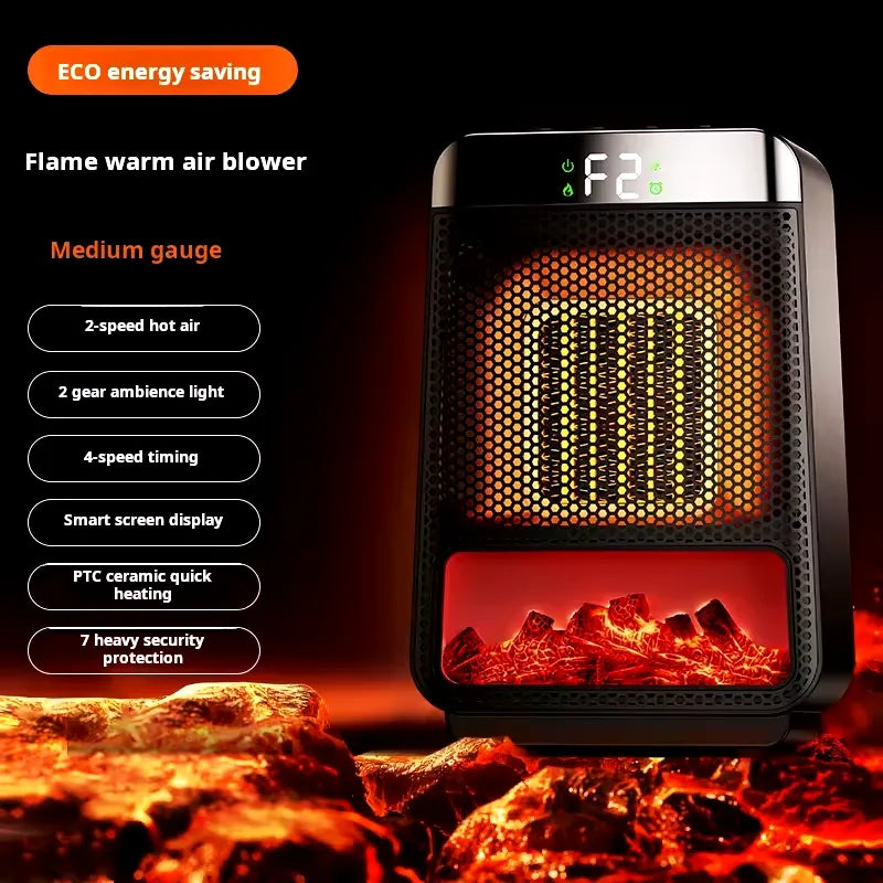 PowerWarm | Draagbare elektrische verwarming – Energiezuinig, snelle verwarming, compact en veilig voor thuis