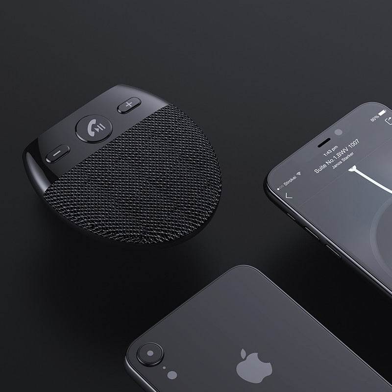 DrivePod | Bluetooth-autoluidspreker voor zonneklep – Multipoint draadloze handsfree-set