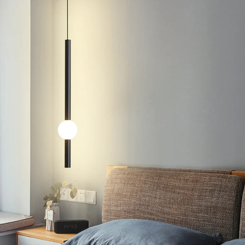 LineaLux | Moderne LED Bar Hanglamp - Minimalistisch Goud & Zwart Hanglamp