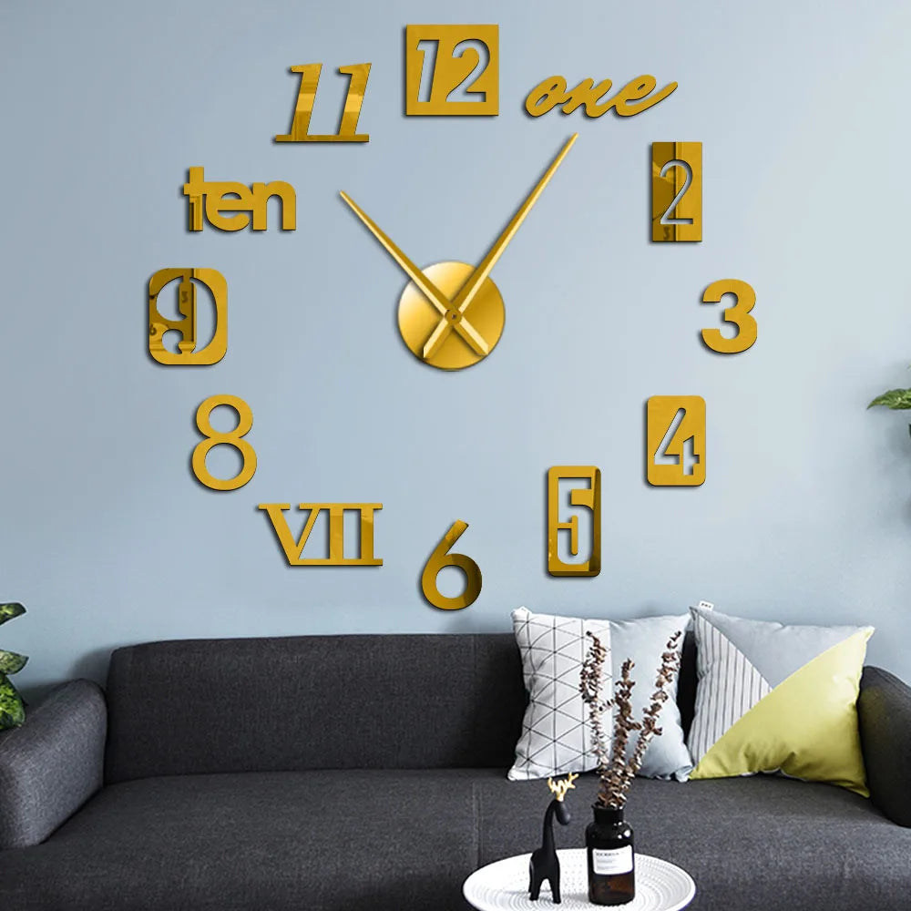 Veloce | Unieke Designer Wandklok - Grote Decoratieve Woondecoratie & Kantoor Wandkunst