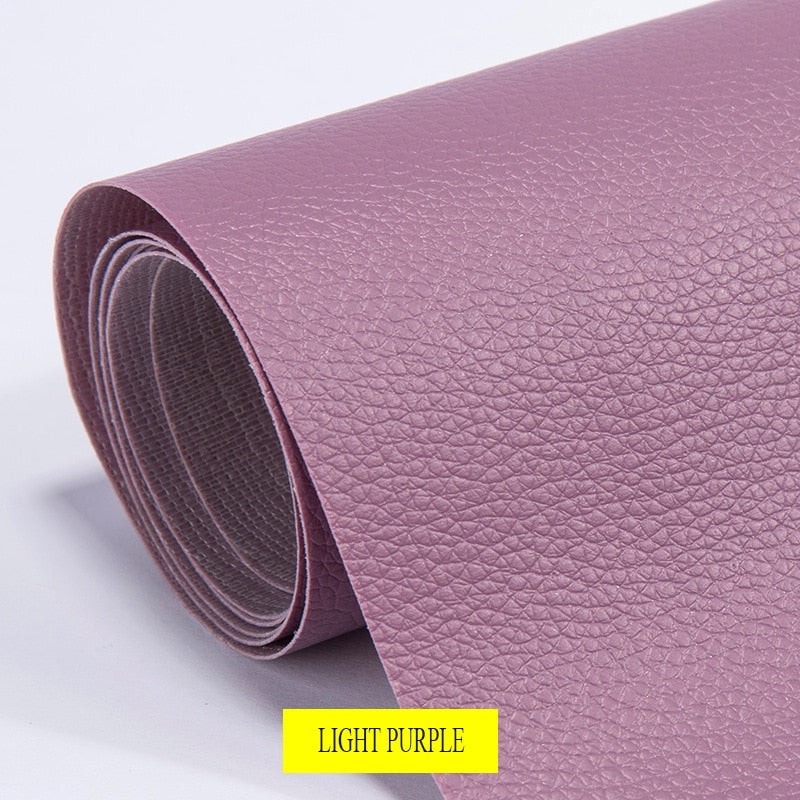 LeatherFix | Zelfklevende leerreparatieset voor banken, sofa's, autostoelen en meer
