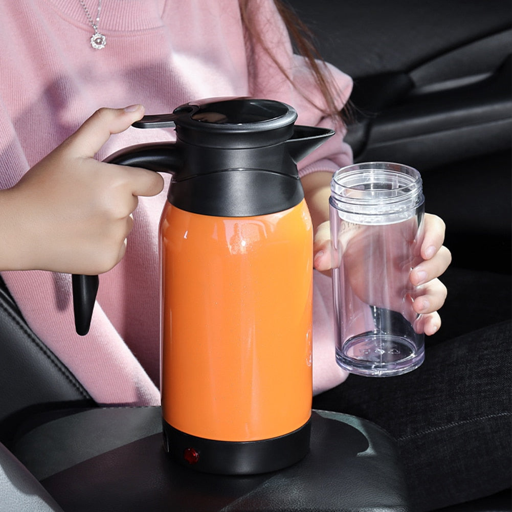 TempKettle | Elektrische roestvrijstalen waterkoker met LED temperatuurweergave, snelkookpan, reisvriendelijk