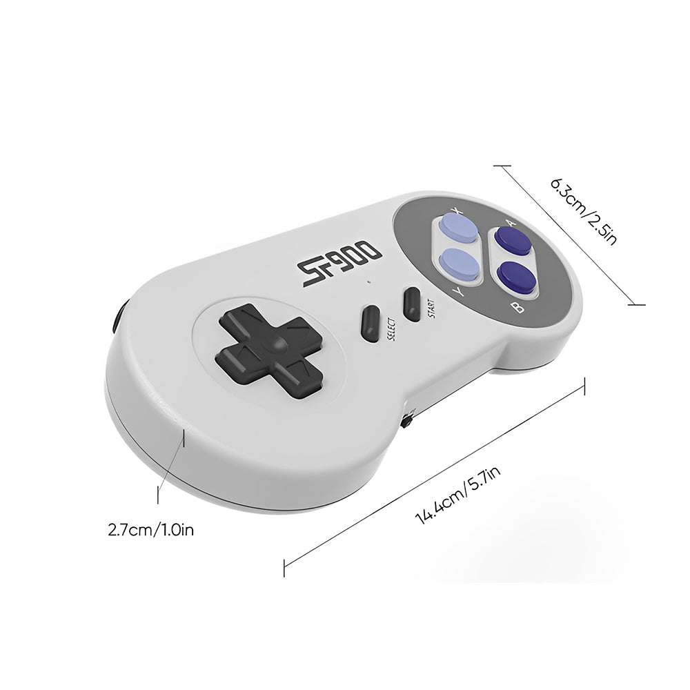 PixelPal | Retro HD-console – 926 ingebouwde spellen, plezier voor 2 spelers