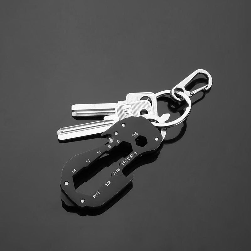Handy8 | 8-in-1 Sleutelhanger Tool – Multifunctionele Mini Reparatie Tool, Compact & Draagbaar