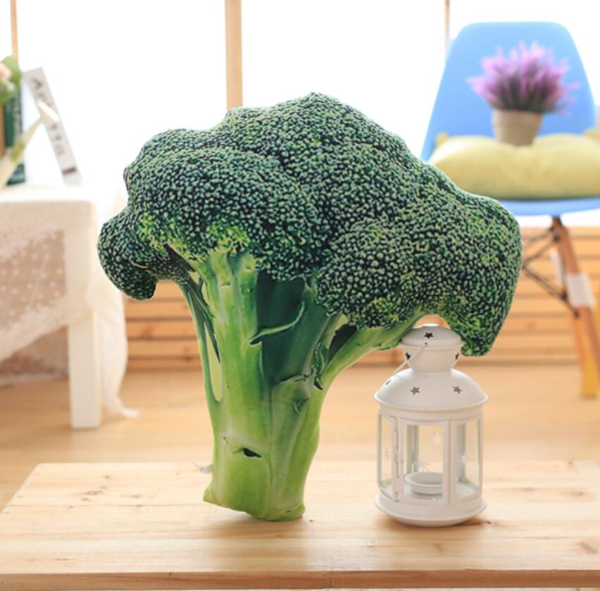 VeggieCuddle | Zachte Pluche Groentekussen – Decoratieve Krop, Aardappel, Broccoli Sierkussen