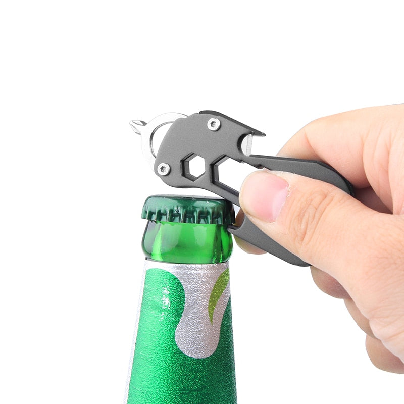 Handy8 | 8-in-1 Sleutelhanger Tool – Multifunctionele Mini Reparatie Tool, Compact & Draagbaar