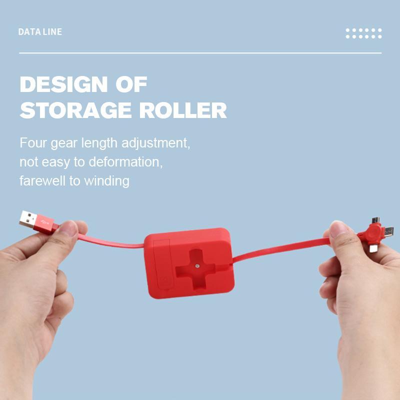 SpeedPort | 3-in-1 snellader – USB-C, Lightning & Micro USB snel laadstation voor meerdere apparaten