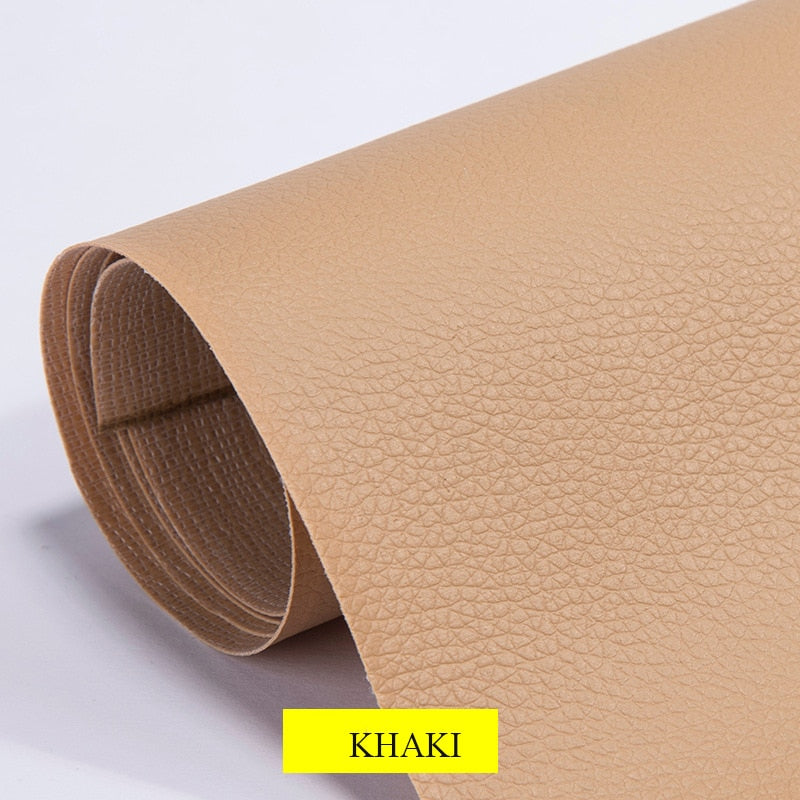 LeatherFix | Zelfklevende leerreparatieset voor banken, sofa's, autostoelen en meer