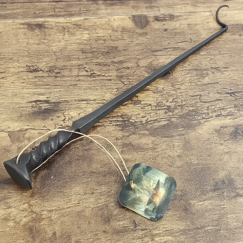 CharEdge | Ambachtelijk handgesmede grillspatel – Precisie BBQ-spatel