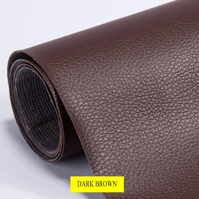 LeatherFix | Zelfklevende leerreparatieset voor banken, sofa's, autostoelen en meer