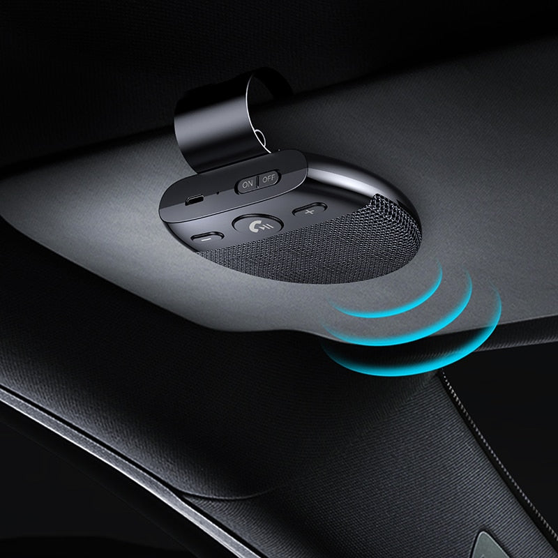 DrivePod | Bluetooth-autoluidspreker voor zonneklep – Multipoint draadloze handsfree-set